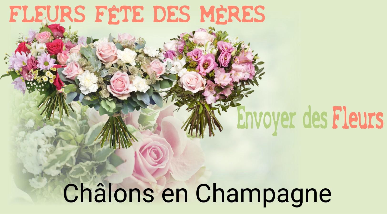 Bouquet de Fête des Mères livré à Châlons-en-Champagne